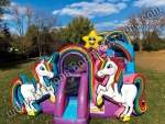 Unicorn Inflatable Playland Rental Phoenix, Arizona, Denver Colorado