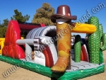 Western themed obstacle course rental Phoenix Arizona