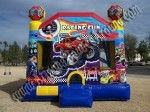 Monster truck race car Bounce House rental Scottsdale AZ