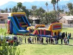 Inflatabel obstacle course for company parties